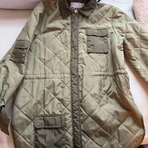 Ganni Olive Green Jacket